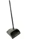 AllPoints 76255 Lobby Pro® Dustpan, Pan 30" Handle, 4-3/4" H x 12" W x 10-1/2" D, Black Plastic 1 image