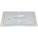 AllPoints 78430 - Clear Handled Lid for 1/3 Size Food Pan, Plastic, Fits Cambro 30CWCH 1 image