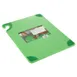 AllPoints 8121522 Saf‑T‑Grip Cutting Board, 15" x 20" x ½" Green Co‑Polymer, Ruler & Food Hook 1 image