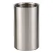 AllPoints 86543 Wine Bucket Cooler, 4-9/16" Dia. x 4-1/2" W x 7-7/8" H, 1 Bottle, Steel Satin Finish 1 image