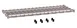 Metro 1848DRK4 Dunnage Shelf, 48" W x 18" D, Gray Epoxy Wire Deck, 1" Square Tubing, Holds 1300 lbs 1 image