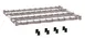 Metro 2430DRK4 Dunnage Shelf, 30" W x 24" D, Gray Wire Deck, 1" Square Tubing, 1600 lbs, Microban Protection 1 image