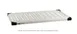 Metro 2430LS Louvered Slotted Shelving 1 image