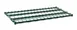 Metro 2436DRK3 - Super Erecta Dunnage Shelf, 36" W x 24" D, Green Epoxy‑Coated Frame, 5/16" Wire Mat, 1600 lbs 1 image