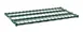 Metro 2460DRK3 Dunnage Shelf, 60" W x 24" D Deck, Green Finish, 5/16" Mat, Holds 1000 lbs 1 image