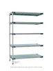 Metro 5AX417G4 All Plastic Shelving Unit 1 image