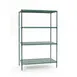 Metro EZPR1848NK3-4 Plastic with Metal Post Shelving Unit 1 image