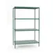 Metro EZPR2448NK3-4 Plastic with Metal Post Shelving Unit 1 image