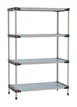 Metro M4-1824F-74-S4 All Plastic Shelving Unit 1 image
