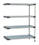 Metro M4-1836G-63-A4 All Plastic Shelving Unit 1 image