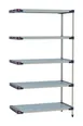 Metro M4-1836G-86-A5 All Plastic Shelving Unit 1 image