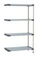 Metro M4-1842F-86-A4 All Plastic Shelving Unit 1 image