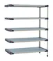 Metro M4-1842G-63-A5 All Plastic Shelving Unit 1 image