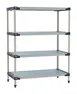 Metro M4-2424F-63-S4 All Plastic Shelving Unit 1 image