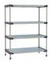 Metro M4-2460GF-63-S4 All Plastic Shelving Unit 1 image
