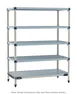 Metro MQ-1848GF-63-S5 All Plastic Shelving Unit 1 image