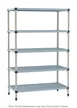 Metro MQ-2136G-74-S5 - 5-Tier Polymer Shelving Unit, 21" D x 36" W x 74" H, 800 lb per shelf, 2000 lb total, NSF 1 image
