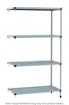 Metro MQ-2424G-86-A4 All Plastic Shelving Unit 1 image