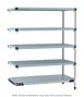 Metro MQ-2424GF-63-A5 All Plastic Shelving Unit 1 image