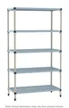 Metro MQ-2430G-86-S5 All Plastic Shelving Unit 1 image