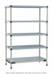 Metro MQ-2460GF-74-S5 All Plastic Shelving Unit 1 image
