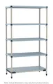 Metro MQ-2460GF-86-S5 All Plastic Shelving Unit 1 image