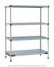 Metro MQ-2472GF-63-S4 All Plastic Shelving Unit 1 image