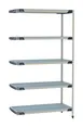 Metro MX-1824G-86-A5 All Plastic Shelving Unit 1 image