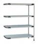 Metro MX-1836GF-63-A4 All Plastic Shelving Unit 1 image