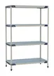 Metro MX-1854G-74-S4 All Plastic Shelving Unit 1 image