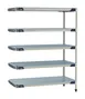 Metro MX-2460GF-63-A5 All Plastic Shelving Unit 1 image