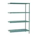 Metro PR-214263K3-A-4 Plastic with Metal Post Shelving Unit 1 image