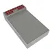 Tarrison TA-CMUCP7 Cold Plate, 14"W x 8"D x 3"H, 7-channel 1 image