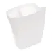 AllPoints 75276 Utility Scoop, 64 Oz, 8‑1/4"×6‑1/2"×5‑3/8" Dishwasher‑Safe Polyethylene White NSF 1 image