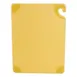 AllPoints 8121524 - San Jamar Saf‑T‑Grip Cutting Board, 15" x 20" x 1/2", Yellow Co‑Polymer, NSF 1 image
