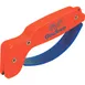 AllPoints 2802311 GrillSharp™ Sharpener, 5-5/8" x 2-3/8" x 5/8", Carbide Guard, Orange Plastic Body 1 image