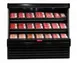 Howard-McCray R-OM35E-8L-B-LED Open Merchandiser 99"W x 60"H, Black, 2‑Tier Shelves, 3" Stops, 115V 1 image