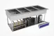 LTI DI-QSP454-DW-20-01-H-120/208V Electric Drop-In Hot / Cold Food Well Unit 1 image