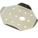 AllPoints 1331641 Drain Shelf for 1/6 Size Pans, Stainless Steel, NSF Certified Food Storage Rack 1 image