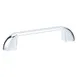AllPoints 221365 Pull Handle, Length 4-3/4", Mount Centers 4" 1 image