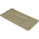 AllPoints 1331707 Carlisle Food Pan Lid, 1/3 Size Handled Amber Polycarbonate Cover 1 image