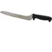AllPoints 1371296 Sandwich Knife, 9" Serrated Blade, Carbon Stainless Steel, Black PP Handle 1 image