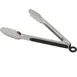 AllPoints 1371345 Utility Tongs - 9" Locking Stainless Steel, Non‑Coated Handle, Dishwasher Safe 1 image