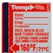 AllPoints 1381259 Taylor Dishwasher Temp Label 160°F Target Color‑Change Indicator - 1/Pack 1 image