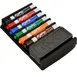 AllPoints 1391066 Dry‑Erase Organizer with Six Markers and Eraser, Mounts to Smooth Surface 1 image