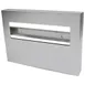 AllPoints 1411090 Toilet Seat Cover Dispenser – 15-3/4" x 2" x 11" H Surface‑Mounted Stainless Steel 1 image