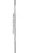 AllPoints 1421552 Unger Mop Handle, 55" Aluminum Pole with Plastic Grip, No Frame, Build - 1/Each 1 image