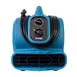 AllPoints 1591170 Mini Air Mover Dryer, 3‑Hour Timer, Cord Wrap Power Outlet, Blue Housing, 115V 1 image