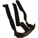 AllPoints 169187 High Chair Safety Strap - 28" Dual Nylon Straps, Black, Koala Kare® Fit Restaurant Seating 1 image