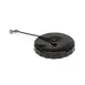 AllPoints 1781098 Beverage Server Lid Cap with Spring Screw, Black Plastic Construction, Durable Seal 1 image